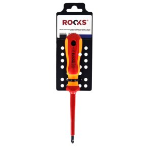 Isoleret stjerneskruetrækker type pz2/fl6 100 mm