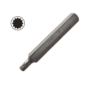 Bit 10 mm (3/8 ) spline m5 x 75 mm 73mov5-2 (s2)