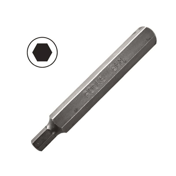 Bit 10 mm (3/8 ) hex 4 mm x 75 mm 20 stk 73mov5-2 