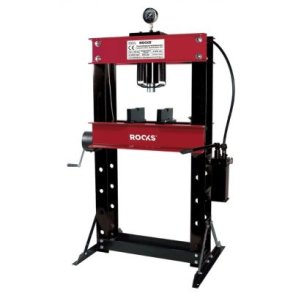 Værkstedspresse 50t hydraulisk drevet dobbelt pump