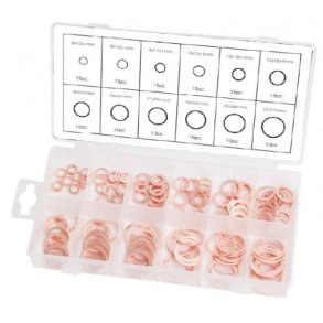 Sæt kobberskiver 150 stk.