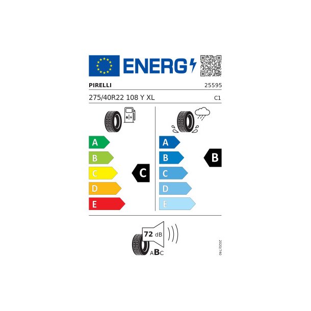 PIRELLI Sommerd&aelig;k 275/40R22 PZero (LR) NCS