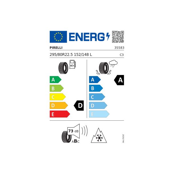 PIRELLI Sommerd&aelig;k 295/80R225 FG:01 II (FG:01S)