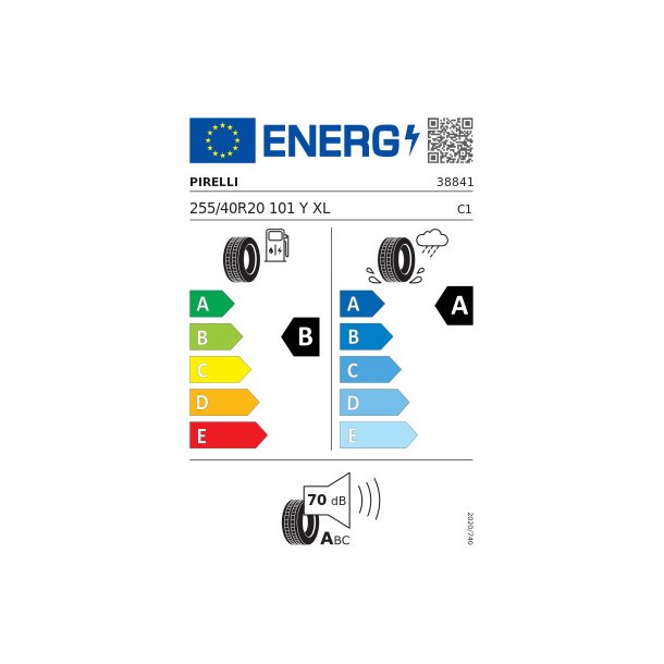 PIRELLI Sommerd&aelig;k 255/40R20 Powergy