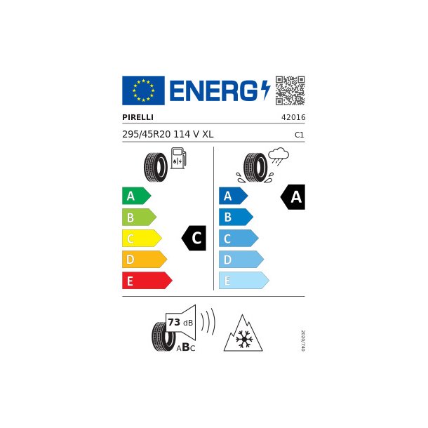 PIRELLI Vinterd&aelig;k 295/45R20 Scorpion Winter 2 (NC0