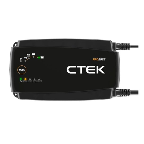 CTEK pro25se laddare multi 12 volt 25a 6m Kablar