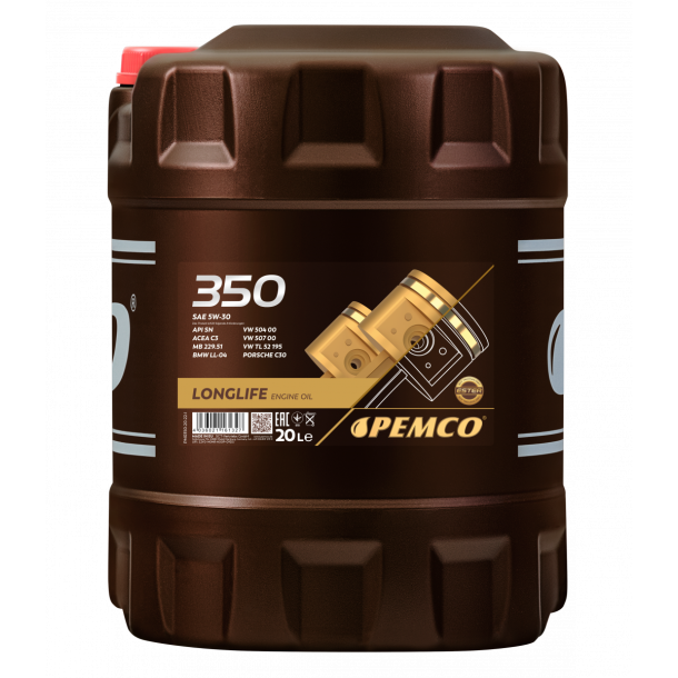 Pemco 350 5W30 VW 504/507 - 20L