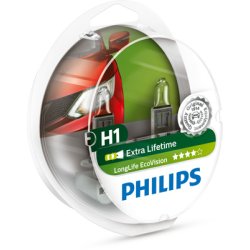 Phillips p&aelig;re H1 LongLife EcoVis (2 stk)