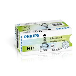 Phillips p&aelig;re H11 LL EcoVision (1 stk)