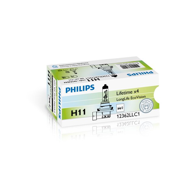 Phillips gl&ouml;dlampa H11 LL EcoVision (1 st)