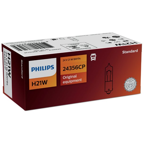 Phillips gl&ouml;dlampa H21W (1 st)