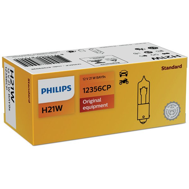 Phillips gl&ouml;dlampa H21W (1 st)