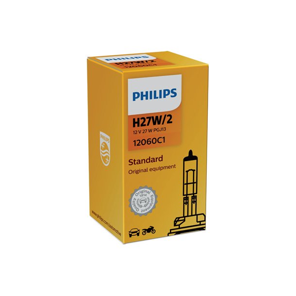 Phillips gl&ouml;dlampa H27W / 2 (1 st)