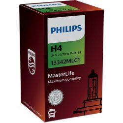 Phillips p&aelig;re H4 MasterLife (1 stk)