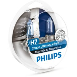 Phillips p&aelig;re H7 MasterDuty BlueVision (2 stk)