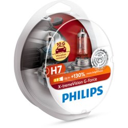 Phillips p&aelig;re H7 XT Vision G-Force (2 stk)