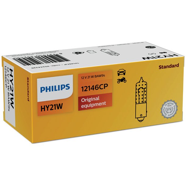 Phillips p&aelig;re HY21W (1 stk)