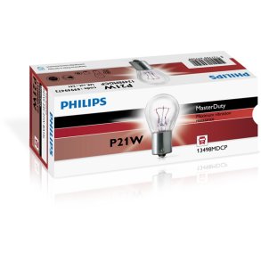 Phillips gldlampa P21W MasterDuty (1 st)