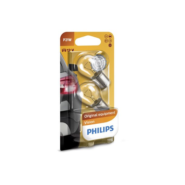 Phillips p&aelig;re P21W Vision (2 stk)