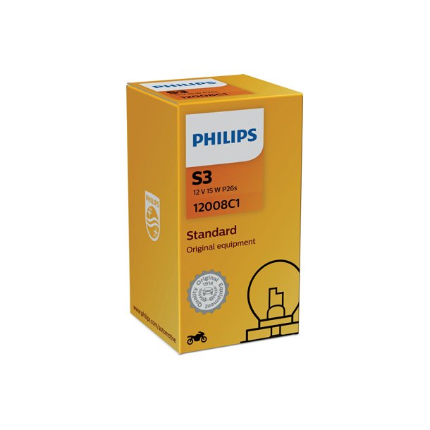 Phillips gl&ouml;dlampa P26S S3 (1 st)
