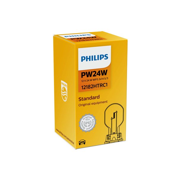 Phillips p&aelig;re PW24W (1 stk)