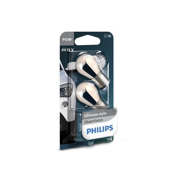 Phillips p&aelig;re PY21W (2 stk)