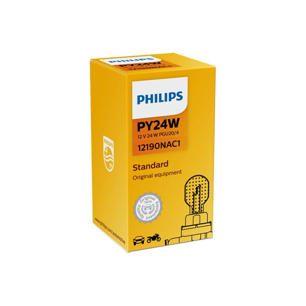 Phillips p&aelig;re PY24W (1 stk)