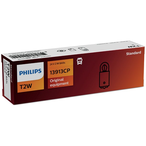 Phillips gl&ouml;dlampa T2W (1 st)