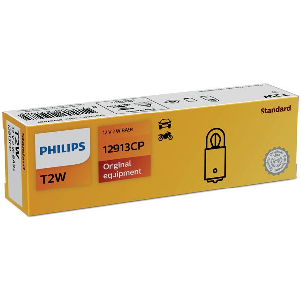 Phillips gl&ouml;dlampa T2W (1 st)