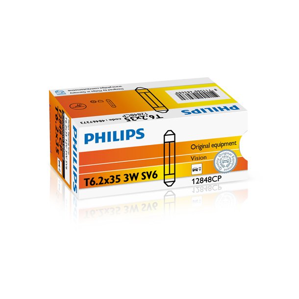 Phillips gl&ouml;dlampa T6