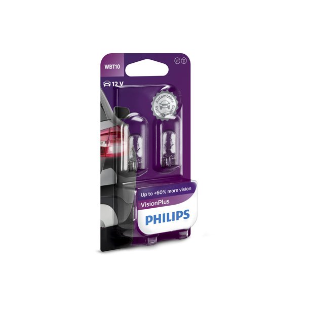 Phillips gl&ouml;dlampa WBT10 (2 st)