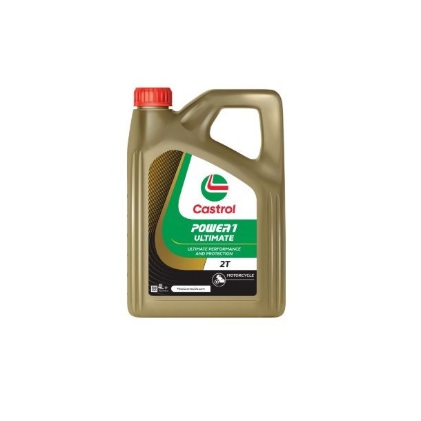 Castrol power 1 racing - 2 Takts olie - 4 ltr