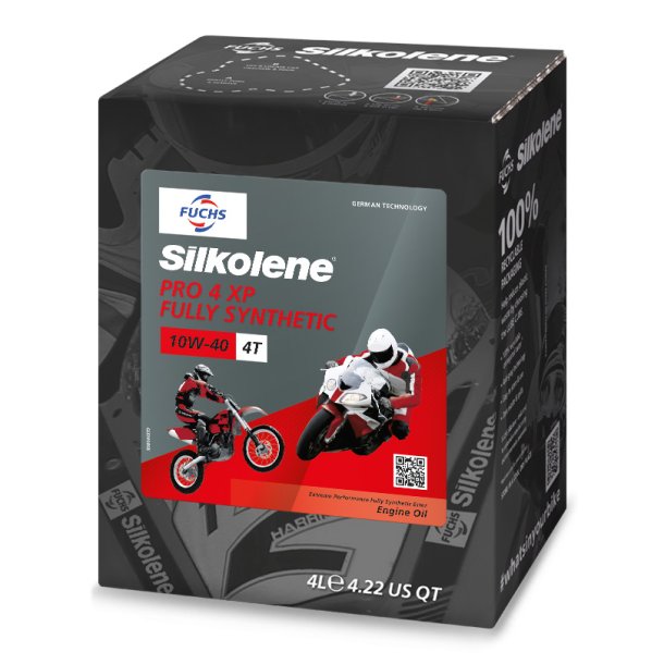 Fuchs Silkolene Pro 4 10W40 XP - 4 liter