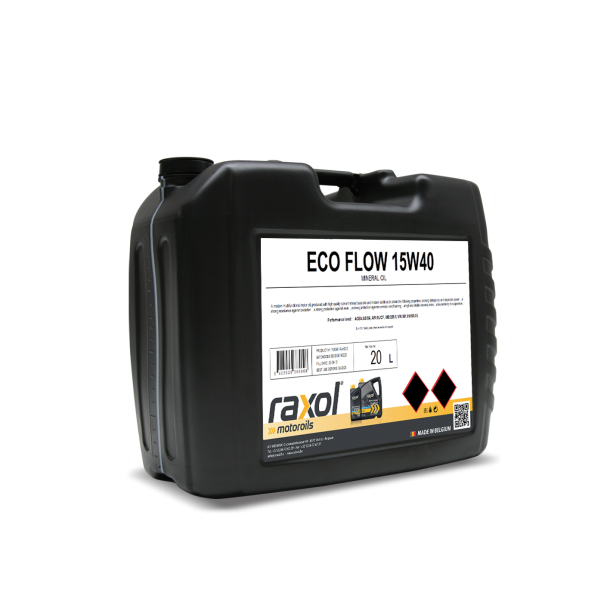 RAXOL Motorolja ECO FLOW 15W40 - 20L