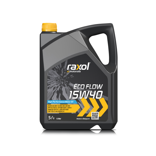 RAXOL Motorolja ECO FLOW 15W40 - 5L