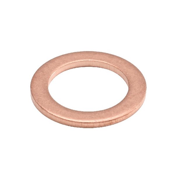 Kobberskiver - pakninger 10,5 x 20,5 x 2,0 mm