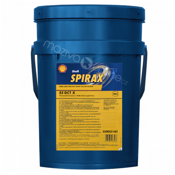 SHELL SPIRAX S5 DCT X 20L