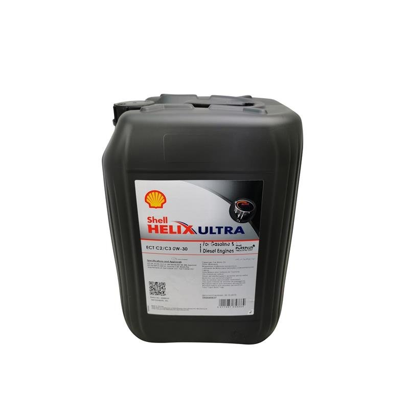 Shell Helix Ultra ECT C2/C3 0W30 - 20 Liter - Shell motorolie ...