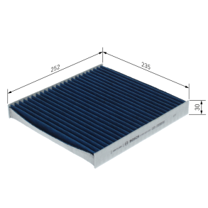 BOSCH kabinefilter+ 0 986 628 630 (A8630)