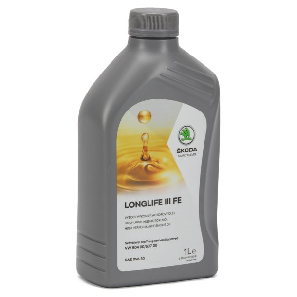 Motorolja 0W30 SKODA G S55 545 F2 - 1 L