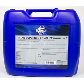 TITAN SUPERSYN Longlife 0W40 - 20 L