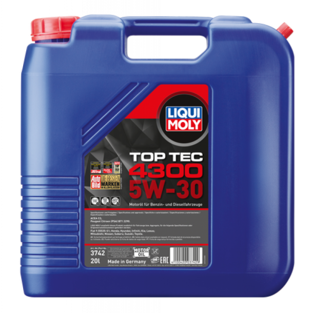 Liqui Moly Top Tec 4300 5W30 20L