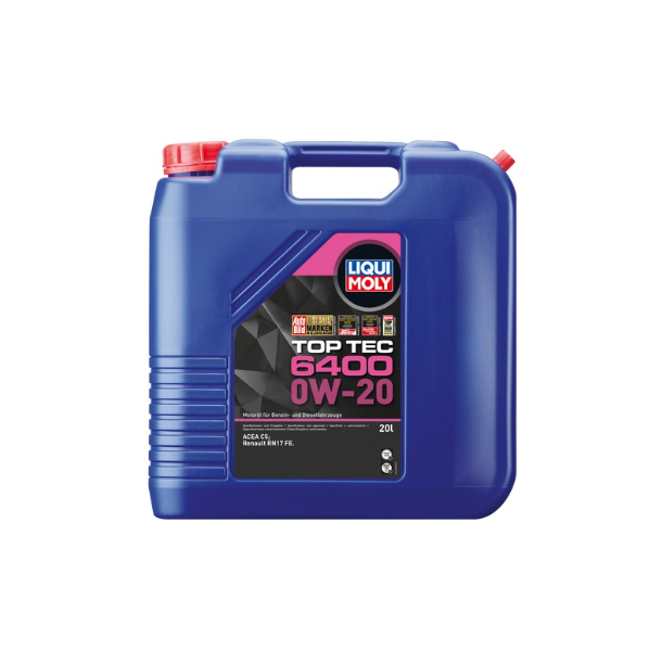Liqui Moly Top Tec 6400 0W20 - 20 L
