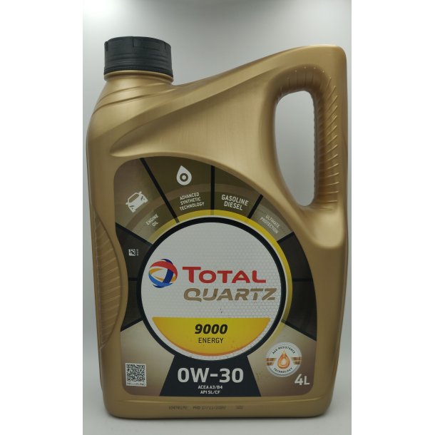 Motorolie Total Quartz 9000 Energy 0W30 - 4 ltr