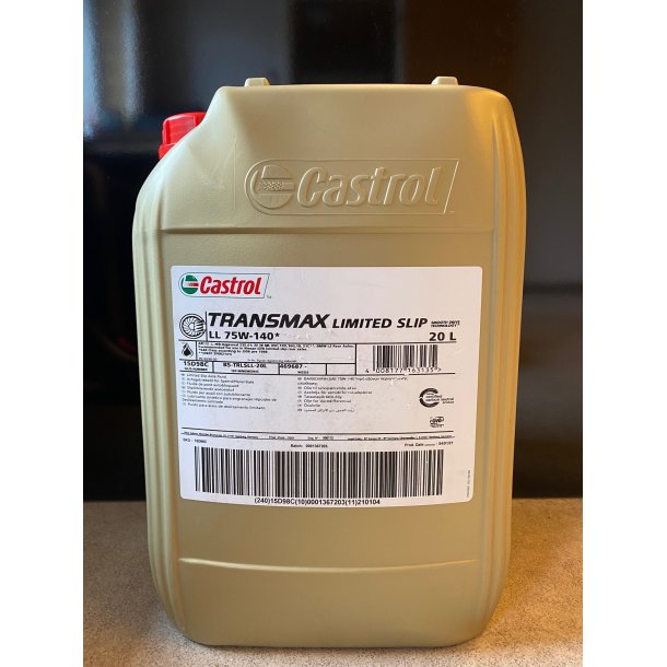 Castrol Transmax Ltd Slip LL 75W140 - 20 L