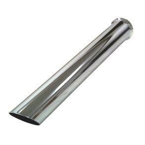 Chrom afgangsrør 2,5 tommer