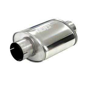 Rostfri oval ljuddmpare 3.5