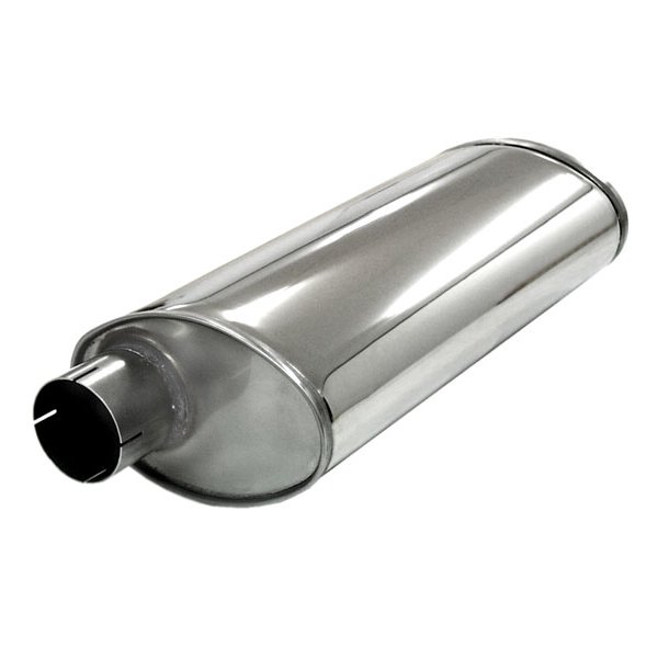 Rostfri ljudd&auml;mpare turbo 3''