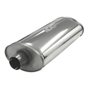 Rostfri ljuddmpare 2,5'' 140/220mm ''tung