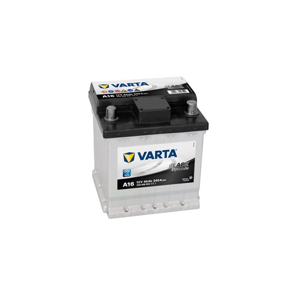 Batteri 12V 40AH/340A L - 175X175X190 svart DYNAMIS